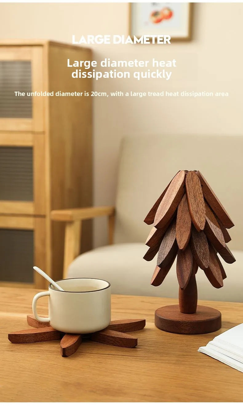 Insulation Pad Christmas Tree Dining Table Small Tree, Heat-resistant Cup Mat Pot Mat Household Tableware Table Mat