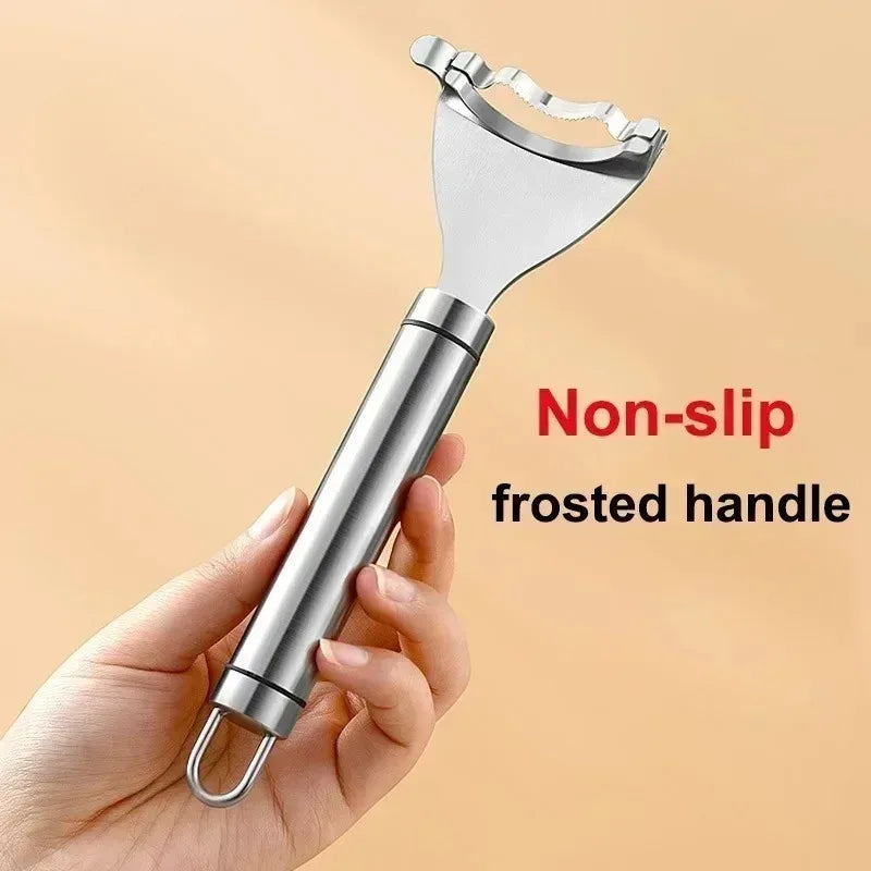 Stainless Steel Corn Stripper โ Manual Corn Peeler Tool for Cob Removal & Kitchen Prep