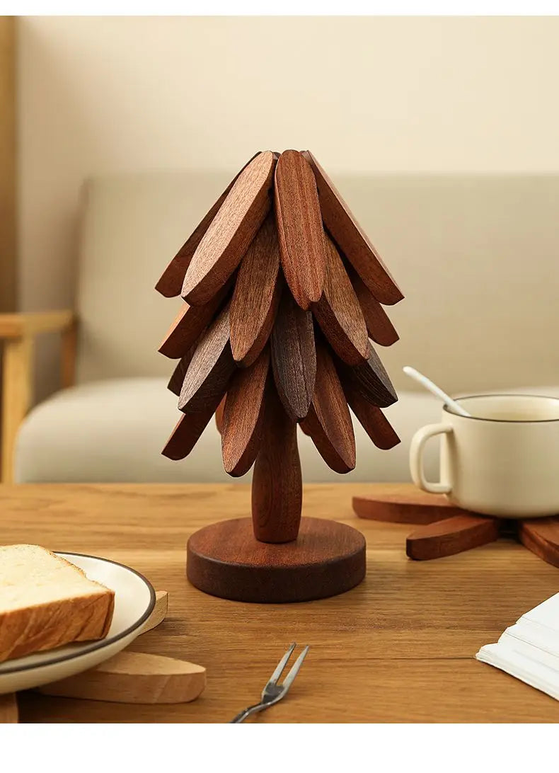 Insulation Pad Christmas Tree Dining Table Small Tree, Heat-resistant Cup Mat Pot Mat Household Tableware Table Mat