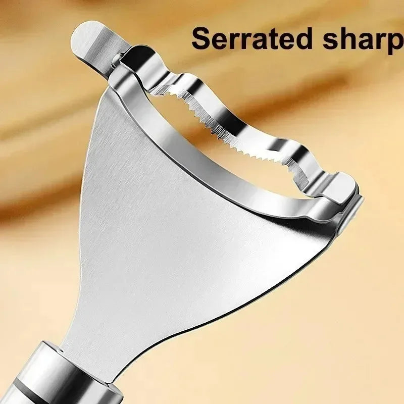 Stainless Steel Corn Stripper โ Manual Corn Peeler Tool for Cob Removal & Kitchen Prep