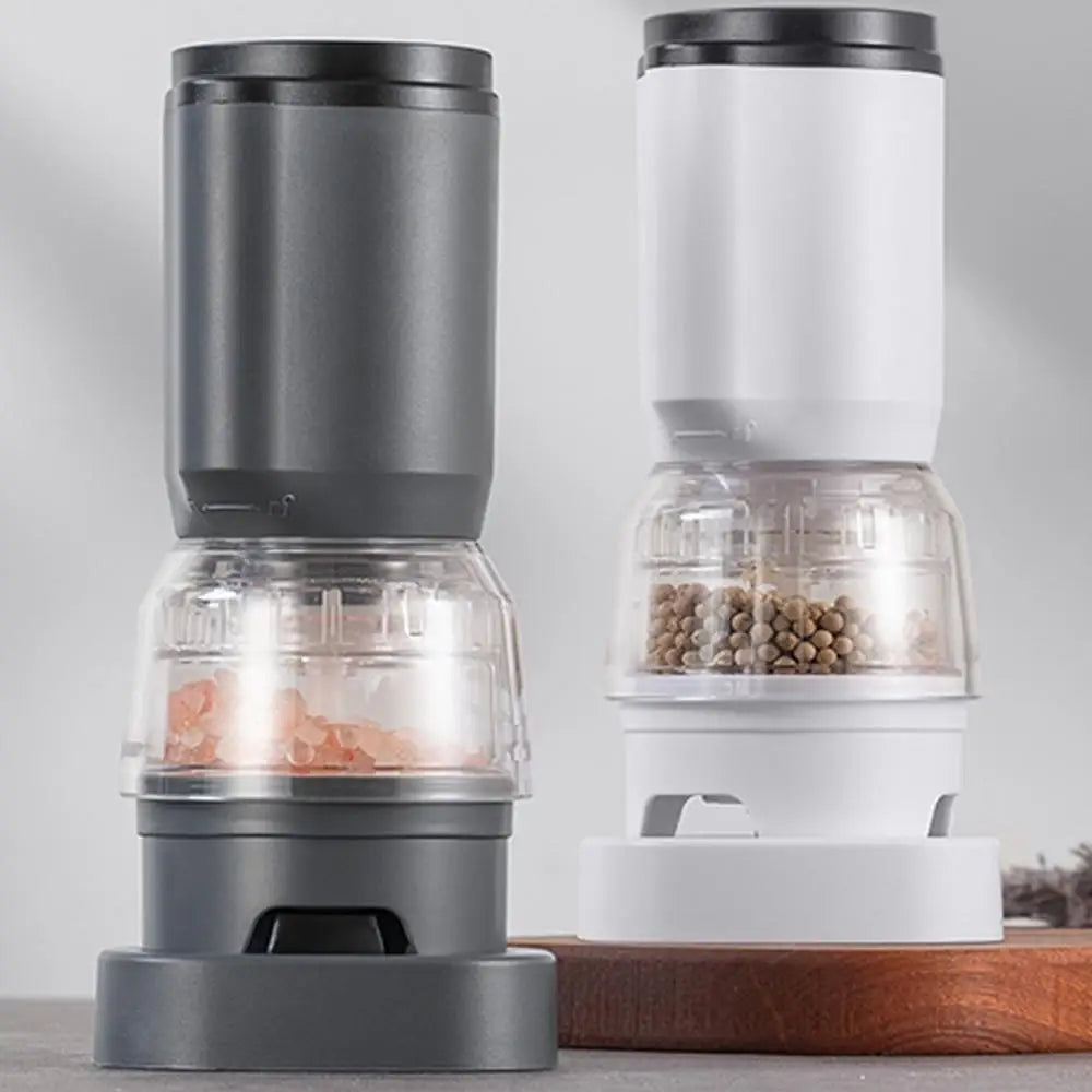 Electric Pepper Grinder – USB Rechargeable Salt & Spice Mill with One-Touch Operation