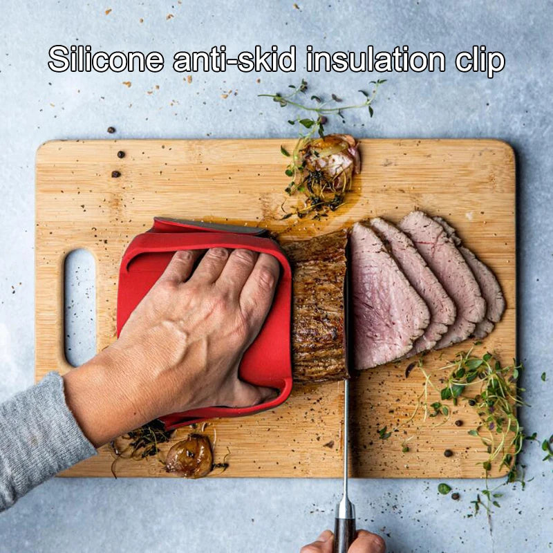 Multi-Functional Silicone Heat-Resistant Gloves – Anti-Slip & Anti-Scald Kitchen Hand Clips