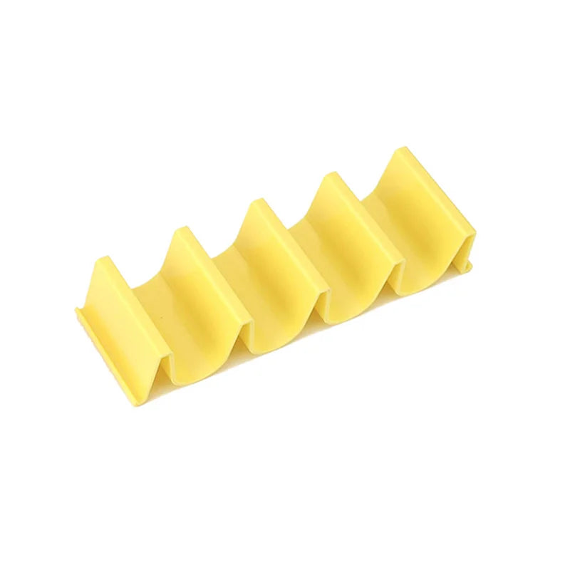 1/6pc Mexican Roll Rack Taco Holder Tortilla Pancake Stand Holder Creative Wave Shape Tray Holder Taco Cake Rack Kitchen Gadgets
