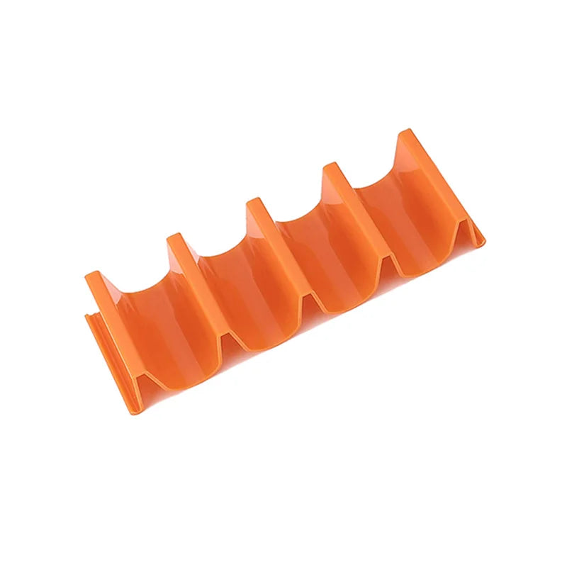 1/6pc Mexican Roll Rack Taco Holder Tortilla Pancake Stand Holder Creative Wave Shape Tray Holder Taco Cake Rack Kitchen Gadgets