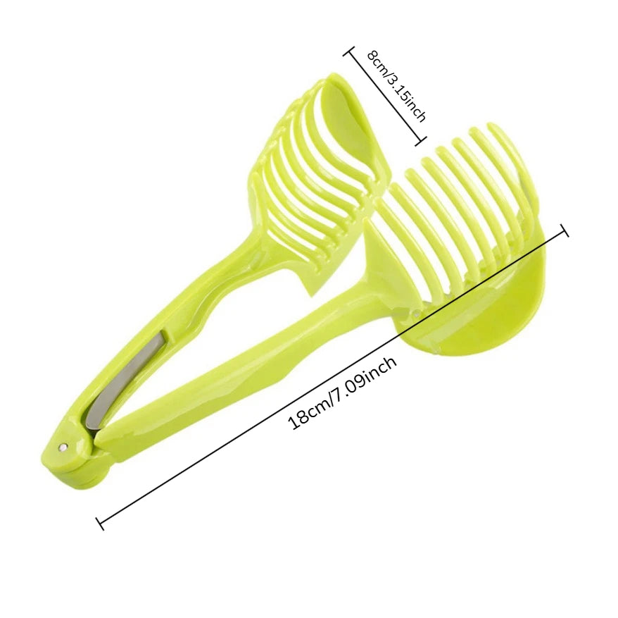 Lemon Slicer Vegetable Slicer Kitchen Accessories Cooking Utensils Handheld Tomato Onion Fruit Cutter Tool For Orange Efficient