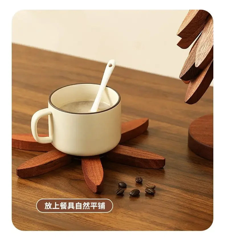 Insulation Pad  Christmas Tree  Dining Table Small Tree, Heat-resistant Cup Mat  Pot Mat  Household Tableware Table Mat