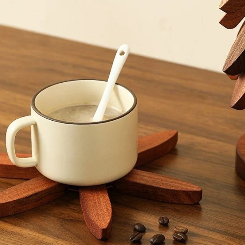 Insulation Pad  Christmas Tree  Dining Table Small Tree, Heat-resistant Cup Mat  Pot Mat  Household Tableware Table Mat