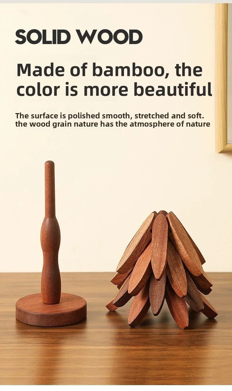 Insulation Pad  Christmas Tree  Dining Table Small Tree, Heat-resistant Cup Mat  Pot Mat  Household Tableware Table Mat