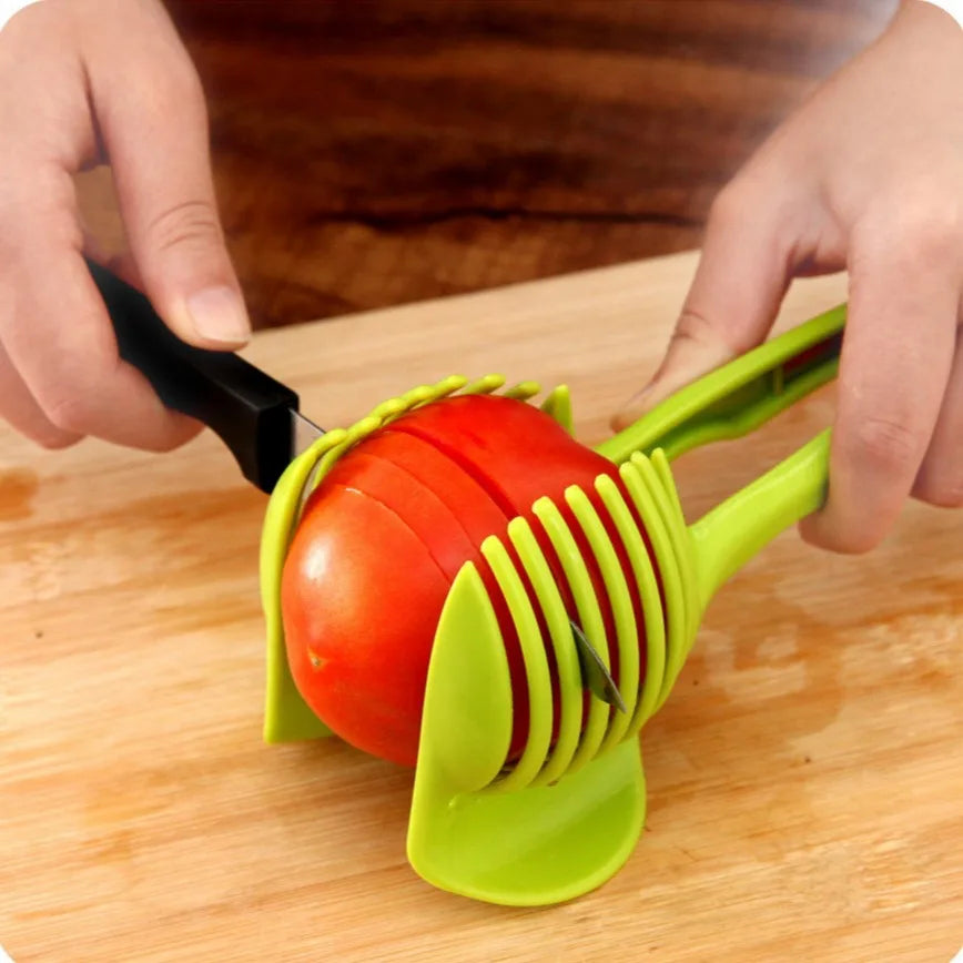 Lemon Slicer Vegetable Slicer Kitchen Accessories Cooking Utensils Handheld Tomato Onion Fruit Cutter Tool For Orange Efficient