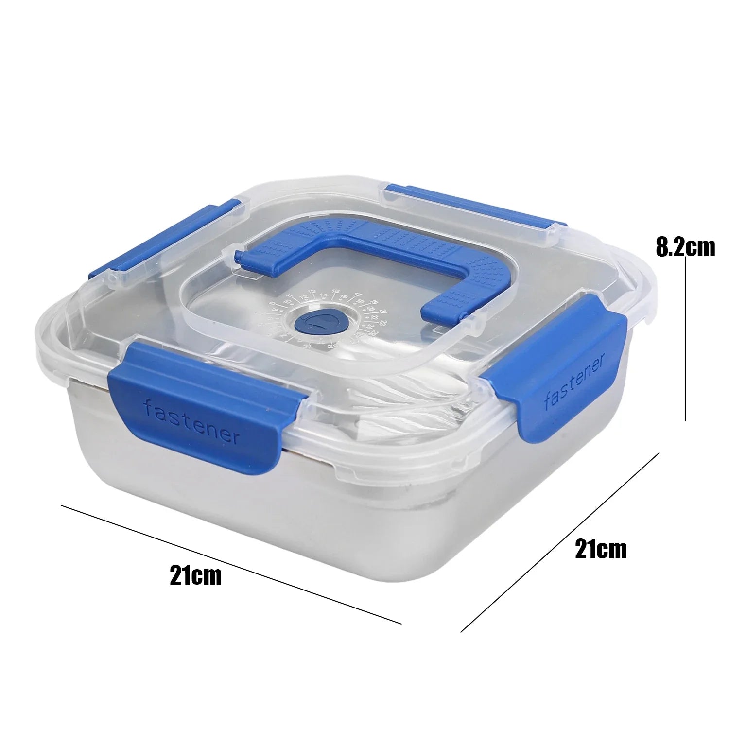 Stainless Steel Fresh-keeping Box Portable Camping Noodles Fruit Sealed Lunch Boxes Home Kitchen Refrigerator Storage Container