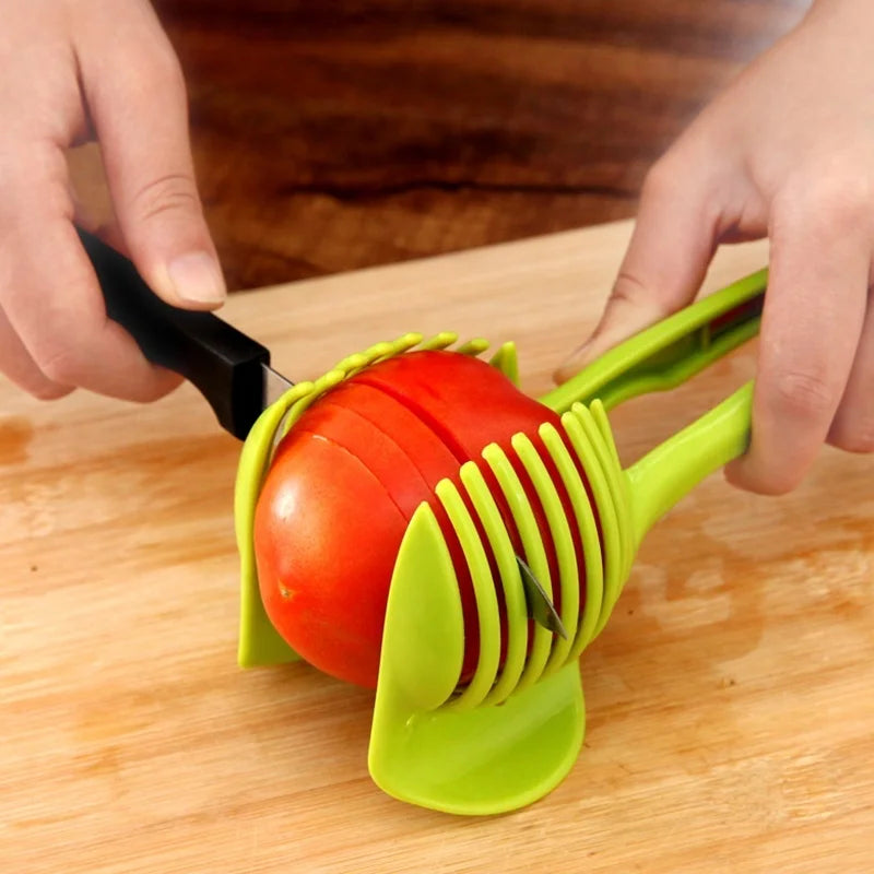 Lemon Slicer Vegetable Slicer Kitchen Accessories Cooking Utensils Handheld Tomato Onion Fruit Cutter Tool For Orange Efficient