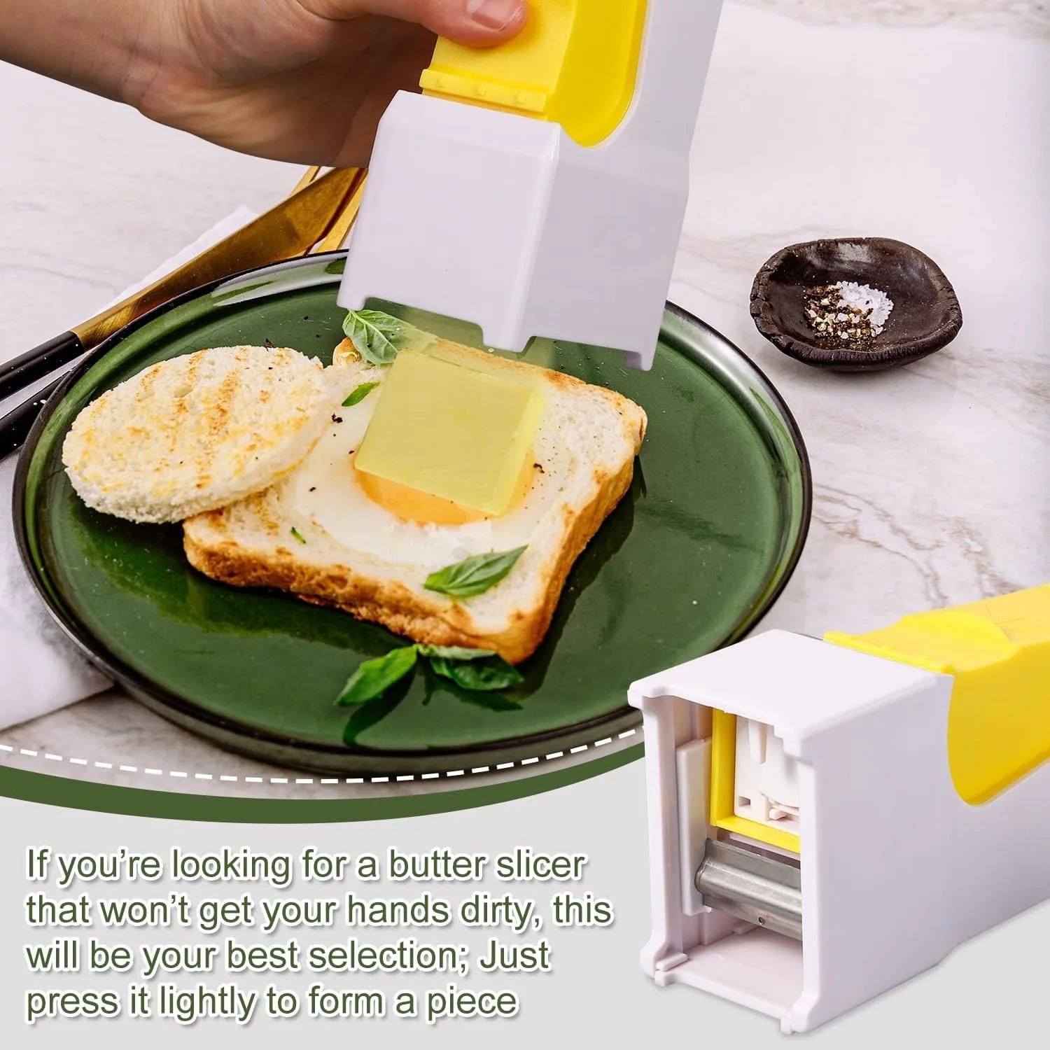Cheese Slicer Butter Slicer with Stainless Steel Blade for Cutting Butter Kitchen Utensils Food Grade Cheese Cutter