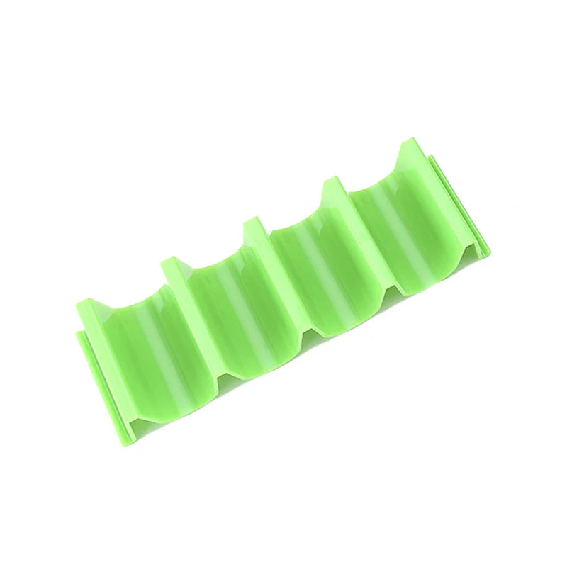 1/6pc Mexican Roll Rack Taco Holder Tortilla Pancake Stand Holder Creative Wave Shape Tray Holder Taco Cake Rack Kitchen Gadgets