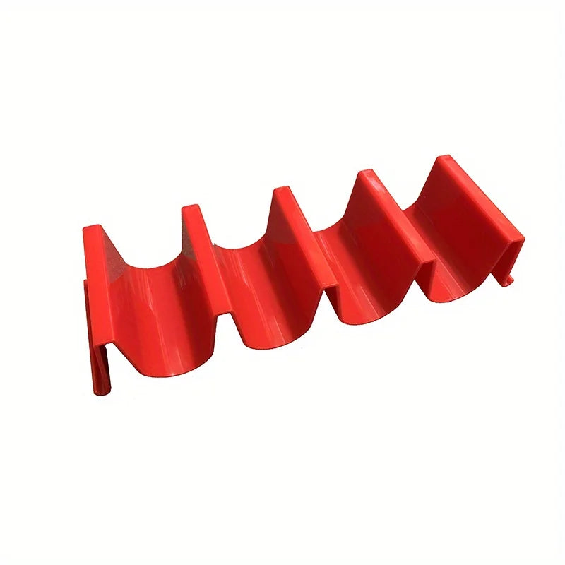 1/6pc Mexican Roll Rack Taco Holder Tortilla Pancake Stand Holder Creative Wave Shape Tray Holder Taco Cake Rack Kitchen Gadgets