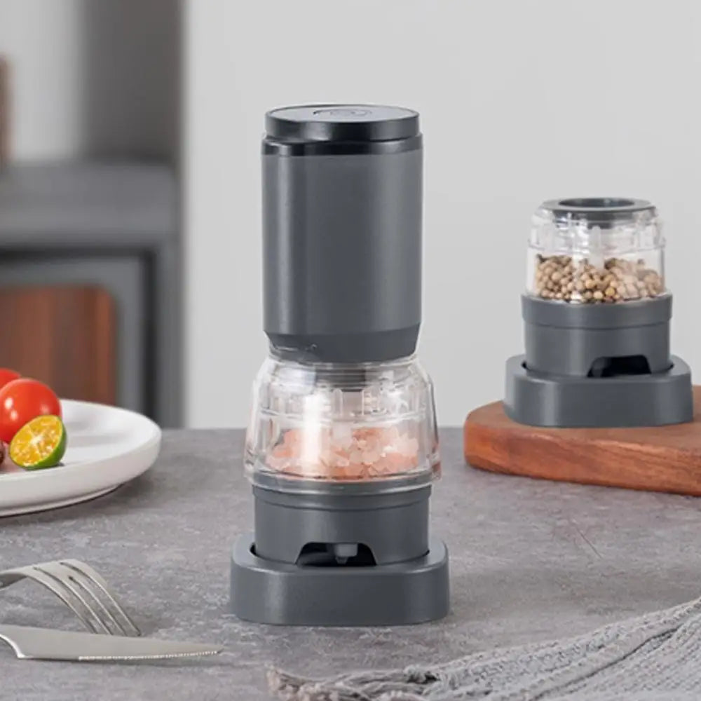 Electric Pepper Grinder – USB Rechargeable Salt & Spice Mill with One-Touch Operation